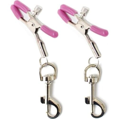 Nipple Clamps Chain Metal Bondage Labia Slave BDSM Nipple Clips Women Toys Sex Games Sexual Game