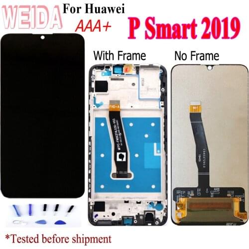 Weida 6.21" LCD For Huawei P Smart 2019 LCD Screen Display For P Smart 2019 / 9S / ENJOY 9S LCD Screen POT-LX1 L21 LX3 replace