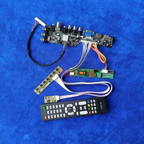1-CCFL LVDS 30 Pin Fit LT141DENQP00/LTD141EM4V/LTD141EM5F DVB Digital KIT Controller Board HDMI-compatible USB AV VGA 1400*1050