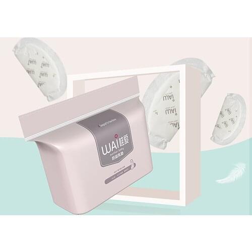 100Pcs Baby Feeding Breast Pad Washable Nursing Pad Soft Absorbent Reusable Nursing Anti-overflow Maternity Nursing Pad