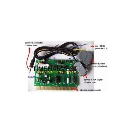 2 pcs PC to jamma converter PC 2 Jamma converting board computer to arcade game machine computer to cabinet amusement machine