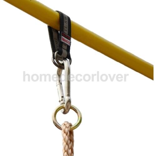 2pcs Strong Durable Hanging Straps Back Bar Beam Swing Seat Swingset 54cm