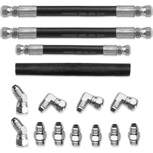 7.3L Powerstroke High Pressure Oil Pump HPOP Hose Line Kit And Cross Line Pipe For Ford 1999-2003 Car Repair Tool