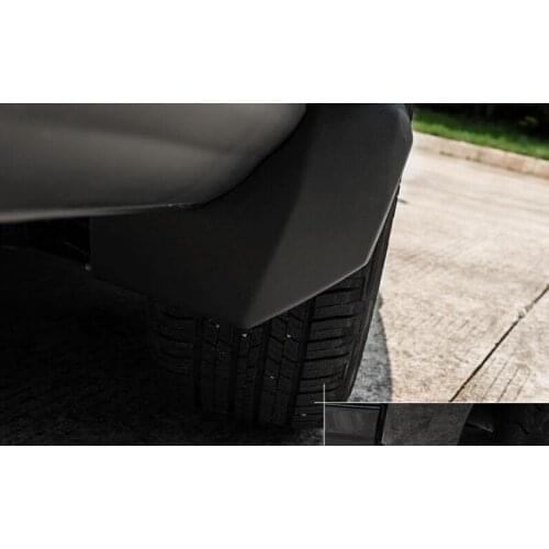 Car styling Car Molded Splash Guards Mud Flaps Cover 4pcs/set Diesel Fuel Modelb For Land Rover LR4 Discovery 4 2010 - 2015
