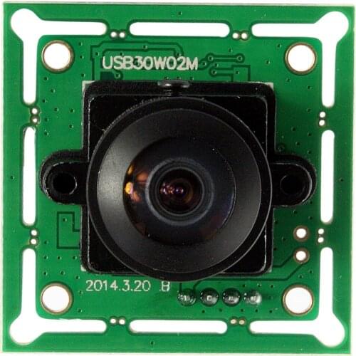Free shipping 5 pieces 640* 480P 170 degree Wide Angle Fisheye USB Camera module for Adriod system