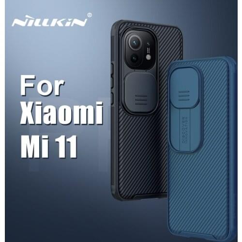 For Xiaomi Mi 11 Case NILLKIN CamShield Pro Case Slide Camera Lens Protection Protect Privacy Back Cover For Xiaomi Mi 11 Case