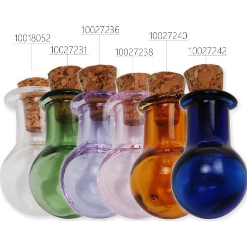 Colorful round Tiny corked vial empty small glass bottle,wishing bottle,glass jar,tiny corked bottle,sold 10pcs-100272