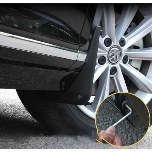For volkswagen Passat B8 2016-2019 4PCS CAR Front Rear Mud Flaps Mudguards Soft glue protection Modification car Accessories