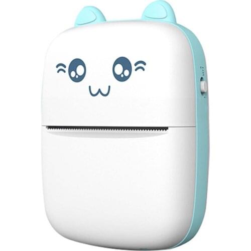 Pocket Wireless BT Thermal Printer Portable 200dpi Photo Printer With Thermal Paper For Printing Photo Memo Shopping List