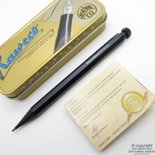 Kaweco 10000184 Special 2.00mm Versatil Pen Aluminum Black | İsme Special Pen