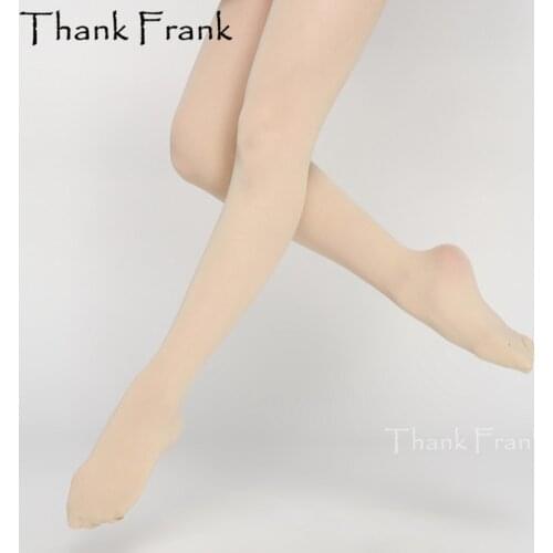 Girls Adult Footed Ballet Tights With Waistband Microfiber Dance Stockings Women Ballet Pantyhose Professional Dance Tights