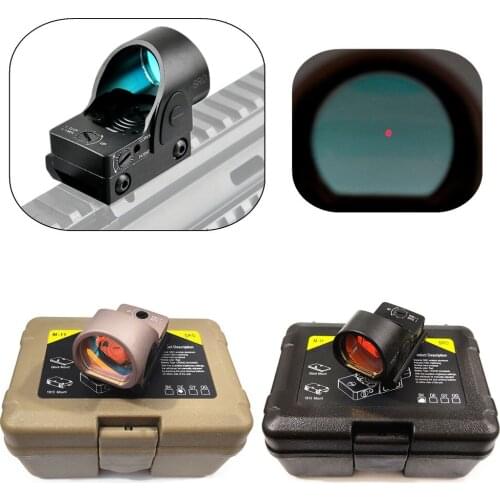 Mini RMR SRO Red Dot Scope Sight 2.5 moa Sight Airsoft Hunting Reflex Sight