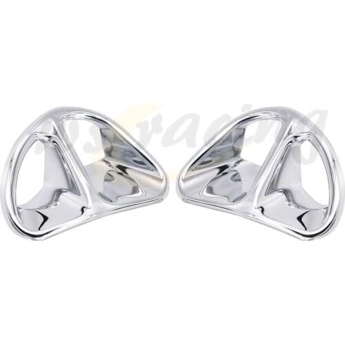 Motorcycle Chrome Air Intake Accents Grilles Fairing Body Work Case Cover For Honda Goldwing GL1800 2001-2010 Sport Cruise Bike