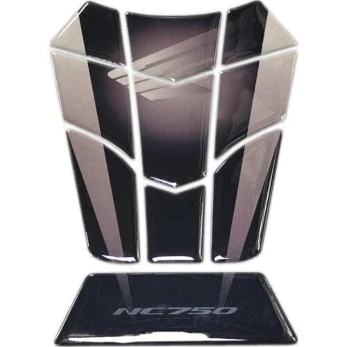 For HONDA NC750 NC750X NC 750 X Raised Fuel Tank Pad Gas Cap Pad Fuel TankPad 3D Resin Pad Filler Decorative Protector