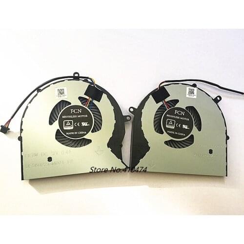 New CPU GPU fan for ASUS FX63V FX63VM FZ63VM FX63VM7300 FX63VM7700 FX503 FX503VM laptop Cooling cooler fan
