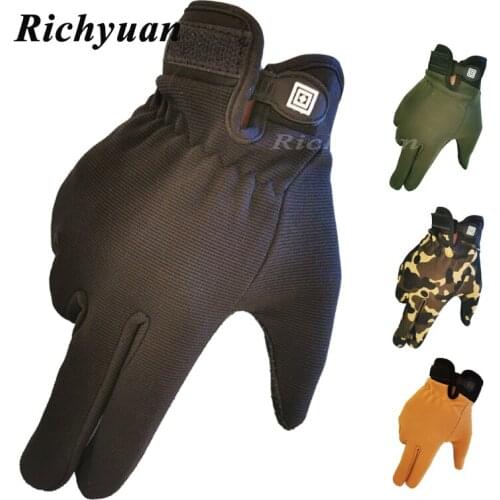 Full Finger Mens Motorcycle Gloves Child Breathable Outdoor Motocross Riding Non-slip Wearable Women Motorbike Gloves