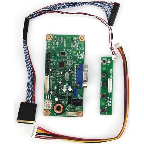 For LP156WH2(TL)(Q1) N156BGE-LB1 M.RT2270 LCD/LED Controller Driver Board(VGA) LVDS Monitor Reuse Laptop 1366x768