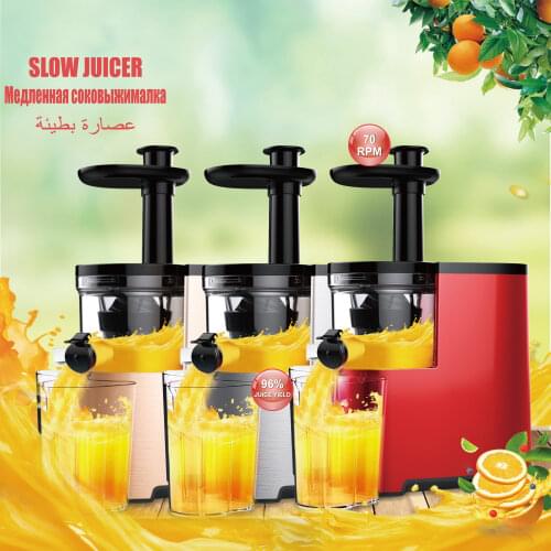 HAEGER 1L Fruit Juicer Blender Stainless Steel 350W Juicer Extractor for Fruit Lemon Squeezer separator residue raw juice maker
