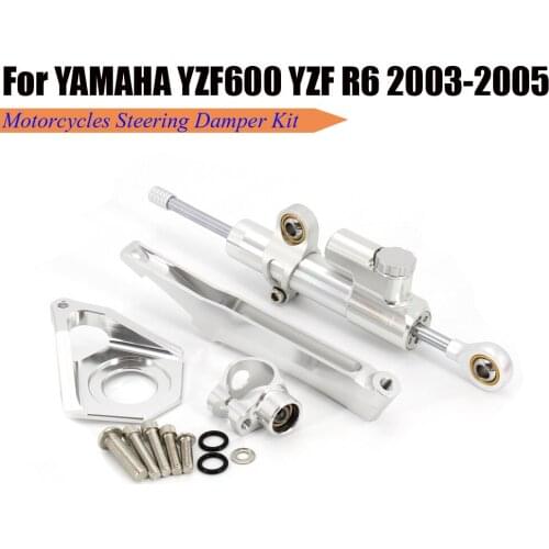 For YAMAHA YZF600 YZF R6 2003 2004 2005 Motorcycles Steering Stabilize Damper Bracket Mount Kit
