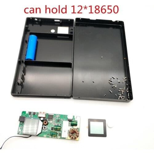 Notebook Power Bank Quick Charge 18650 Case QC3.0 DIY Fast Charger Box Shell DC5V12v15v 19V USB External Battery Adapter