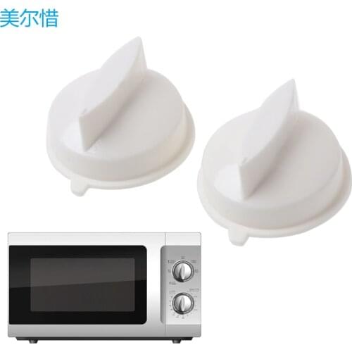 2Pcs Microwave Oven Rotary Knob Timer Plastic Control Switch For Media Universal Dropship
