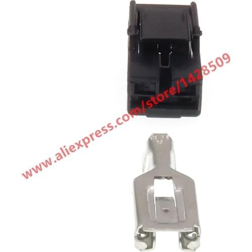 20 Sets 1 Pin Automotive Conenctor 6.3mm Series Auto Plug Female For Car Wiring Harness