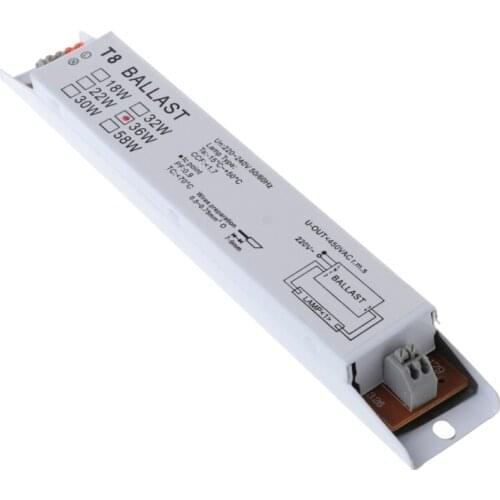 220-240V AC 36W Wide Voltage T8 Electronic Ballast Fluorescent Lamp Ballasts 23GB