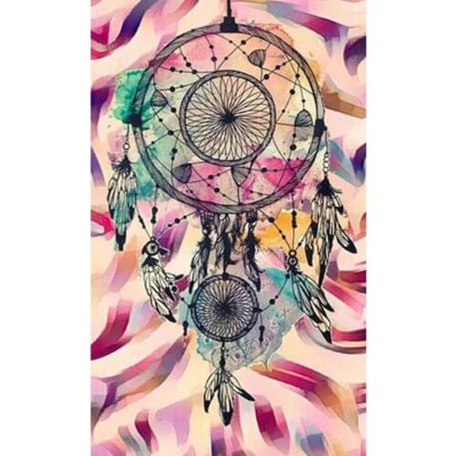 Full Square/Round 5D DIY Diamond Painting Landscape Feather Diamond Embroidery Diamond Mosaic Gift Factory Direct