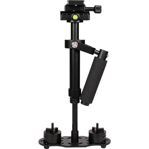 S40 Handheld Aluminum Alloy Video Stabilizer Mount for Phone DSLR DV AEE DSLR Video Camera Shooting Shake And Shock Bracket