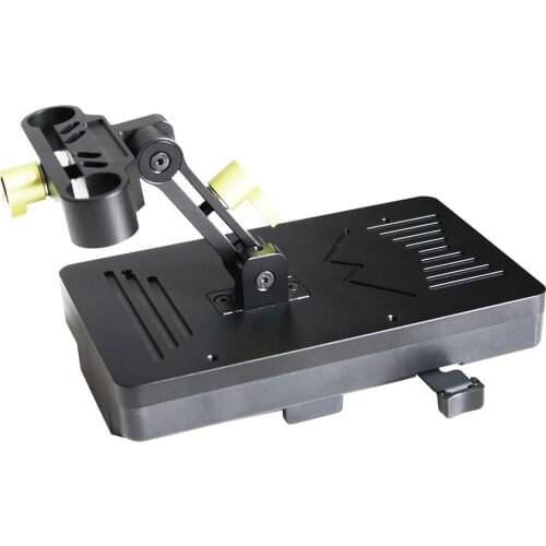 Anoder AD-VFU2 V-mount V-lock Power Supply Battery Plate System USB 5V/7.2V/12V/14.8V with Dummy Battery DC Coupler for Canon