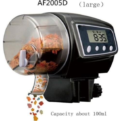 Freely adjustable feeding time Auto Feeder Most advanced with display screen Pet Feeder Fish Tank
