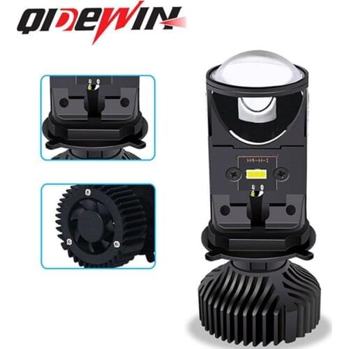 Y6 automobile LED headlight Mini lens H4 far and near integrated headlights motorcycle headlights