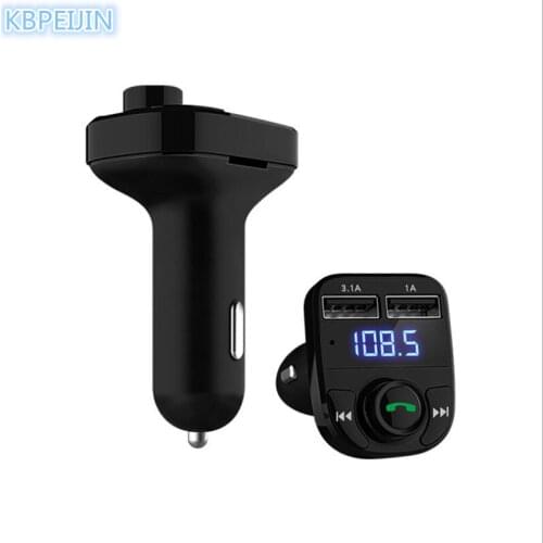 Car styling Bluetooth Car Kit FM Transmitter Handfree Dual USB Charger accessories for lifan x60 620 520 320 x50 solano smily