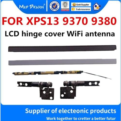 MAD DRAGON Brand laptop new Original LCD hinge cover WiFi antenna cover black white For Dell XPS13 9370 9380 0HMCFG 0312XC 312XC