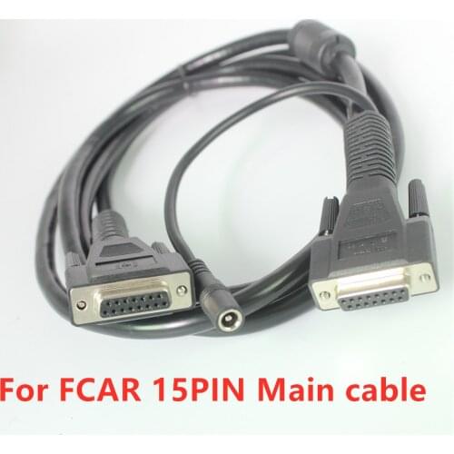 For FCAR Main Cable F3-A F3-W F3-S Repair Tool Auto Obd ii Car Cables Obd2 15PIN Adapter 12 v OBD-II Wire OBD 2 diagnostic Cable