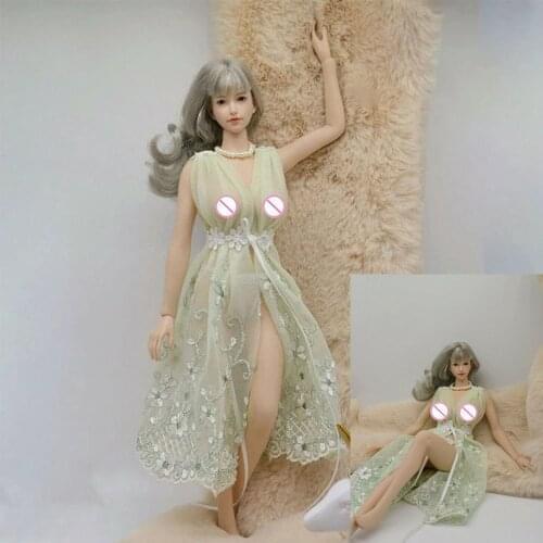 1/6 Green Lace Dress Fairy Skirt Clothes Fit 12'' PH TBL JO Action Figure Dolls In Stock