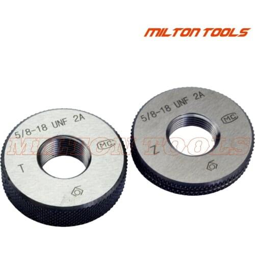 GO-NOGO THREAD RING GAUGE 5/8-18 UNF 2A