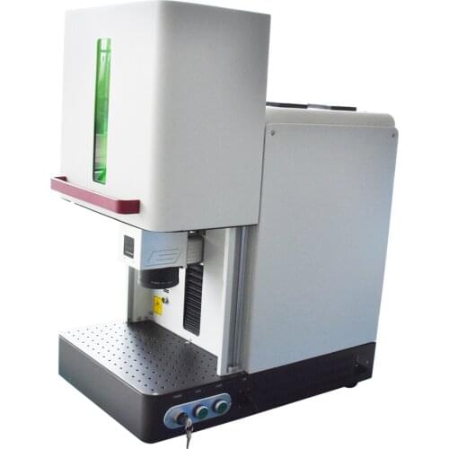 Chinese Safety Seals Enclosed 50W Portable Fiber Laser Marking Machine for Jewelry