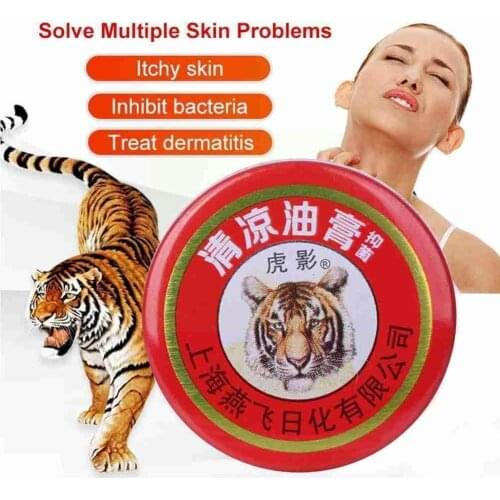 Cool Cream Tiger Balm Pain Relief Anti Mosquito Ointment Essential Dizziness Oil Cold Medical Plaster Headache Herbal Muscl S4N0