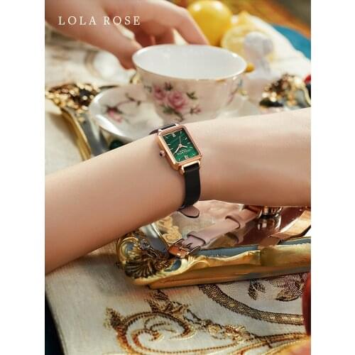 Small green watch exclusive custom belt steel belt gift box set