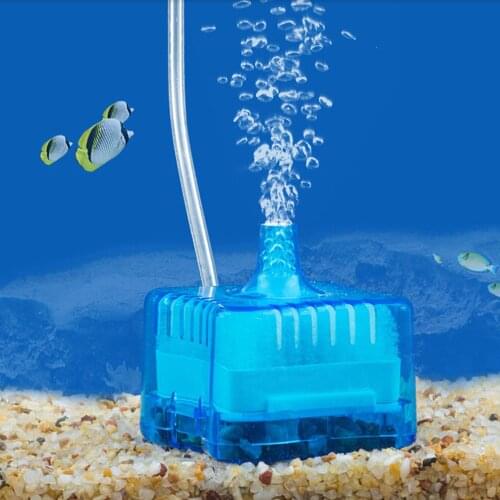Mini Super Pneumatic Biochemical Activated Pneumatic carbon filter for Aquarium Fish Tank Accessories Supplies
