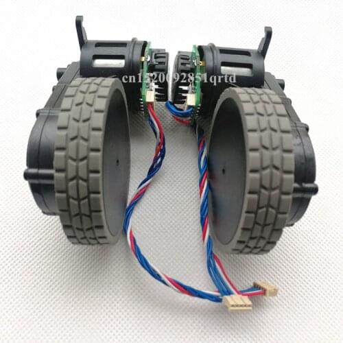 Original Right Left wheel with motor for robot vacuum cleaner Ecovacs Deebot DT85 DT83 robot Vacuum Cleaner Parts wheel motor
