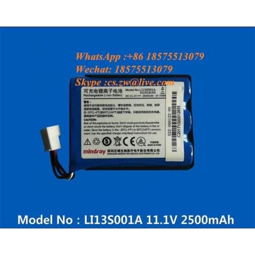 Original Mindray R3 R3A UMEC10 UMEC12 ECG Machine Rechargeable Lithium Battery LI13S001A