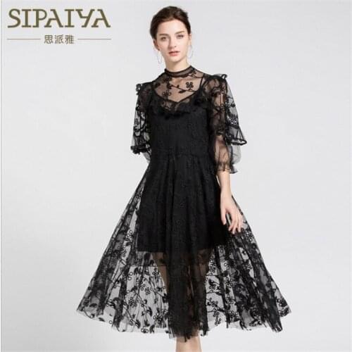 Sipaiya Long Sleeve Summer Dresses