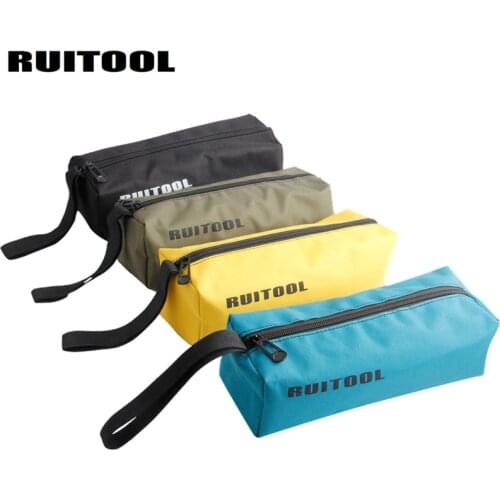 RUITOOL Tool Bag Waterproof Storage Bag Oxford Canvas Bag 240*85*70mm Organizer Multifunctional Electrician Tools 1PC