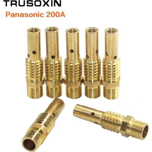 Welding Accessories 10 pcs Panasonic 200A MIG MAG Gun accessories/consumables MIG MAG link rod for the CO2 MIG welding machine