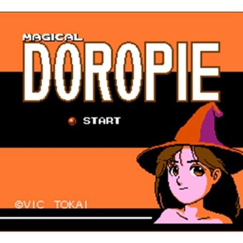Magical Doropie 60 Pins English Version Game Cartridge for 8 Bit 60pin Game Console