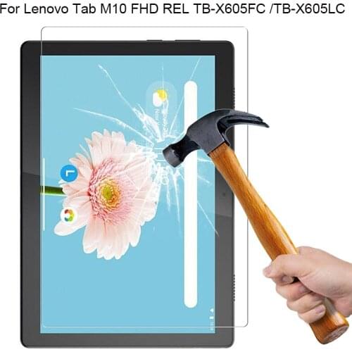 Tempered Glass for Lenovo Tab M10 FHD REL TB-X605FC TB-X605LC Screen Protector Glass