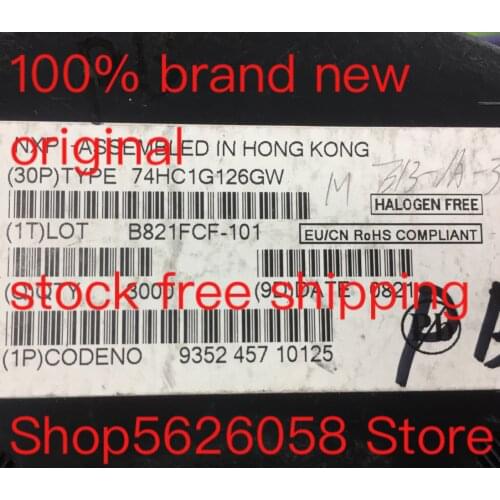 74HC1G126GW SOT353 100% new original freeshipping STOCK 50PCS-3000PCS/LOT