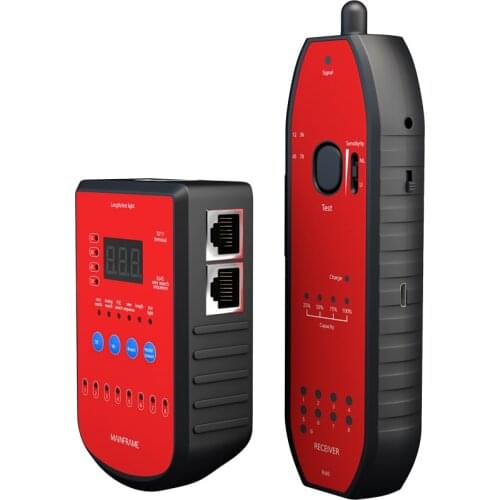 Circuit Breaker Finders YN-893 Wire LAN Networking Cable Tester Electrical Line Finder Testing with LED Light Cable Tracker